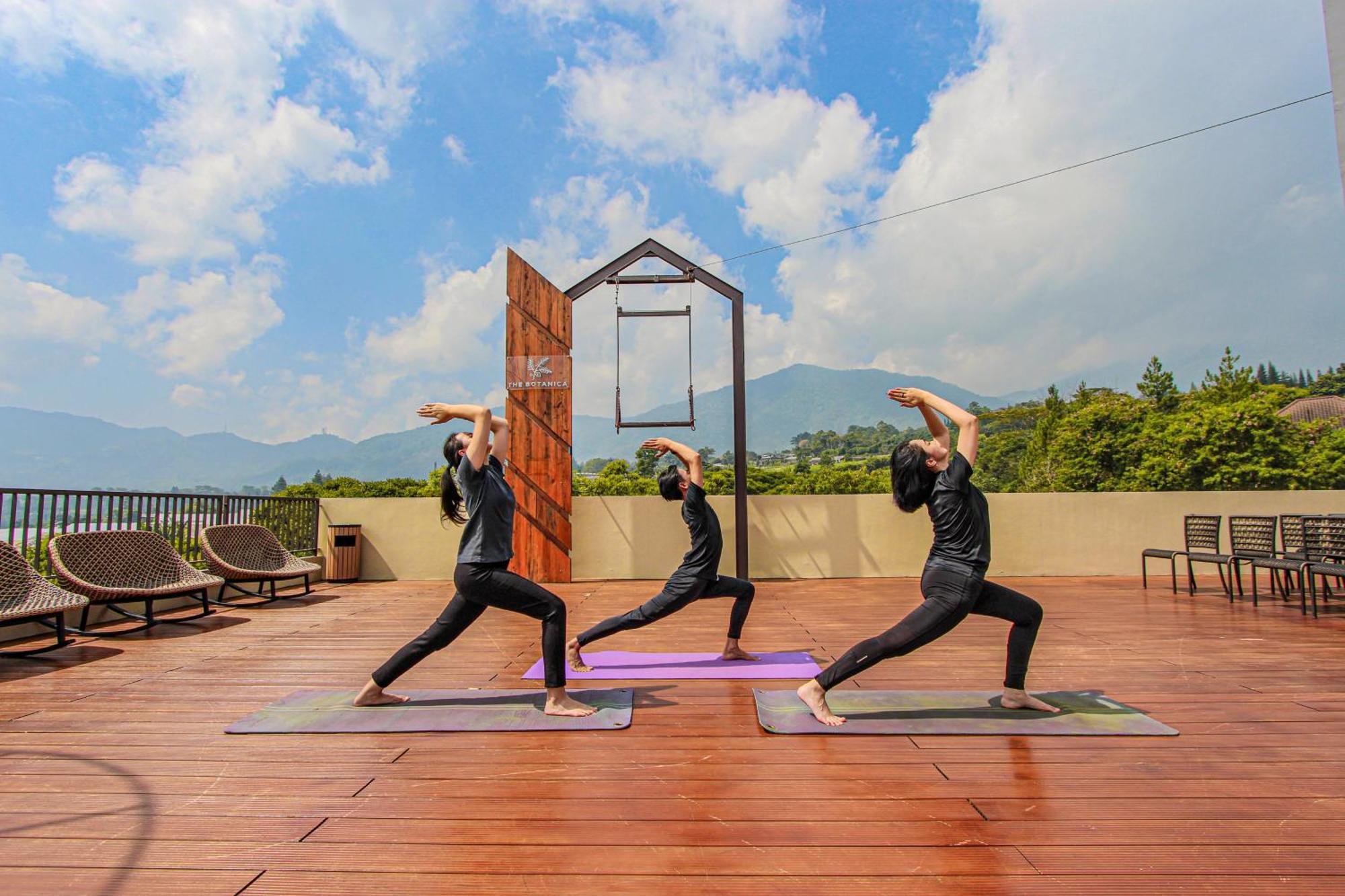 植物保护区酒店 普卡 外观 照片 The Yoga Deck